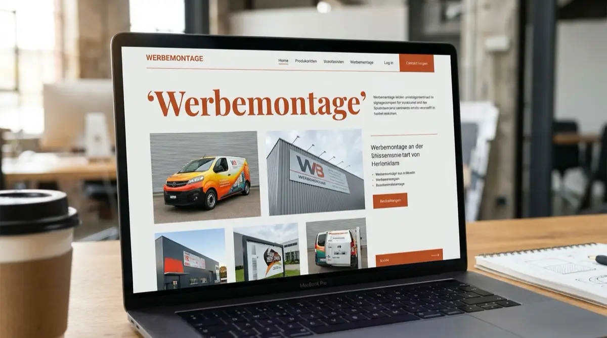 Werbemontage — Referenz-Projekt